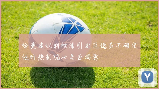 哈曼建议利物浦引进范德芬不确定他对热刺现状是否满意